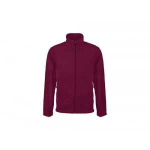 CASACO POLAR AB/ FECH 2BOLSOS COR DE VINHO K911